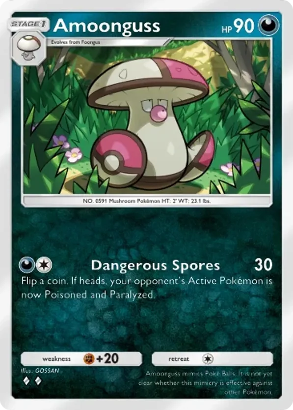 Amoonguss · Pulsing Aura