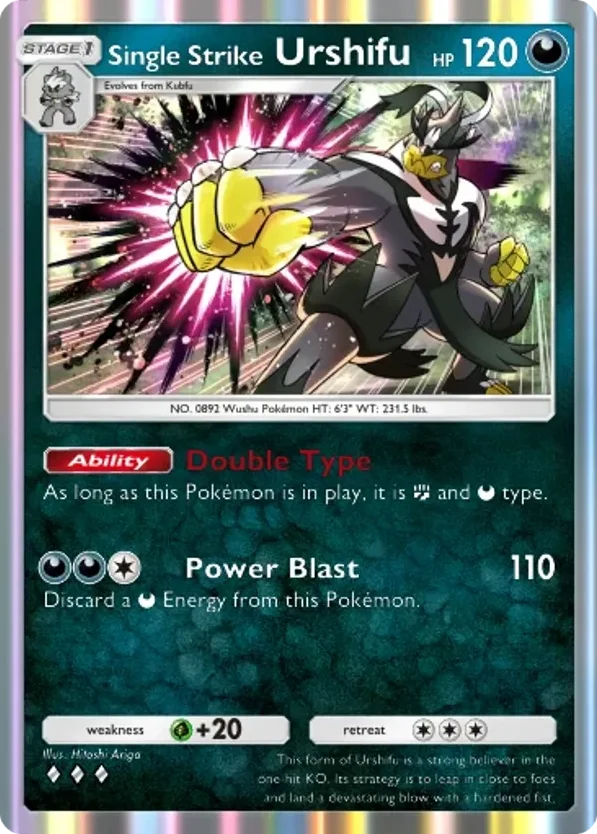Single Strike Urshifu · Pulsing Aura
