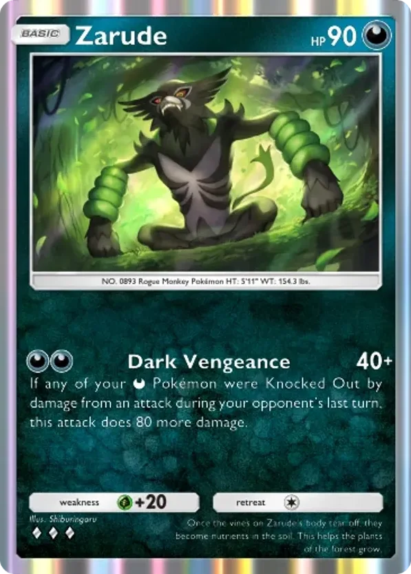 Zarude · Pulsing Aura