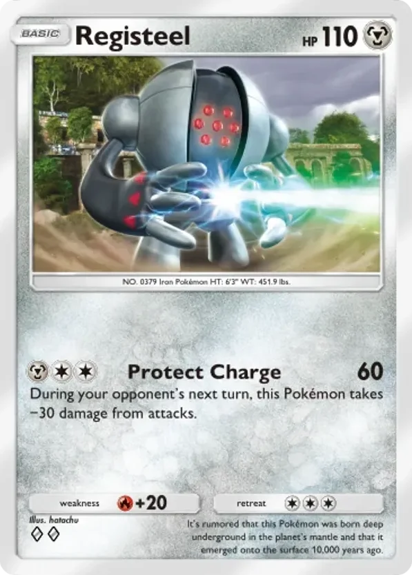 Registeel · Pulsing Aura