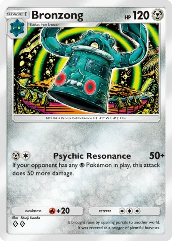 Bronzong · Pulsing Aura