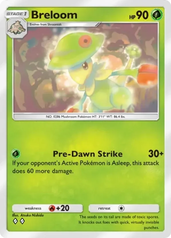 Breloom · Pulsing Aura