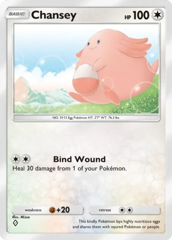 Chansey · Pulsing Aura