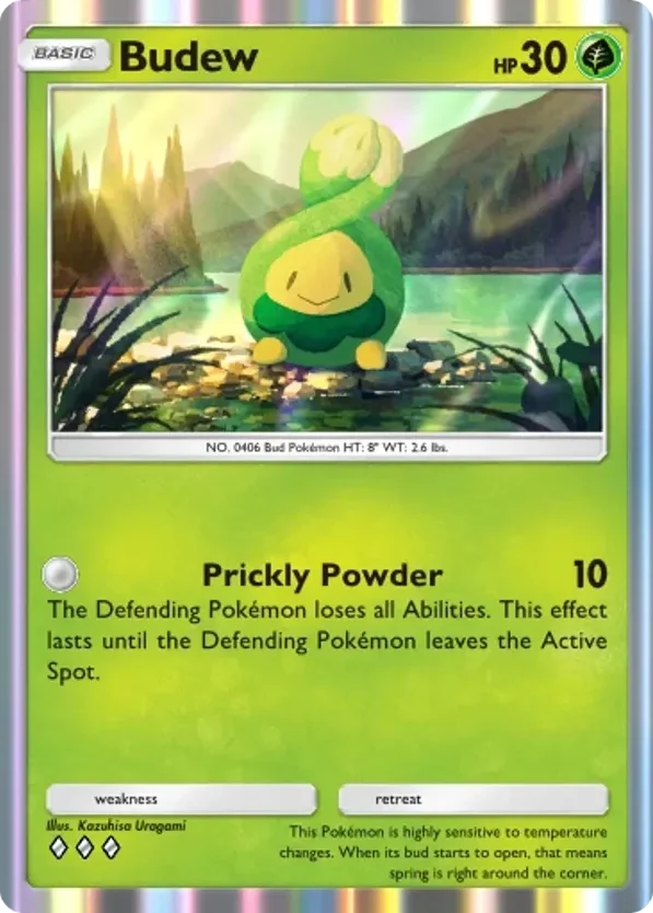 Budew · Pulsing Aura