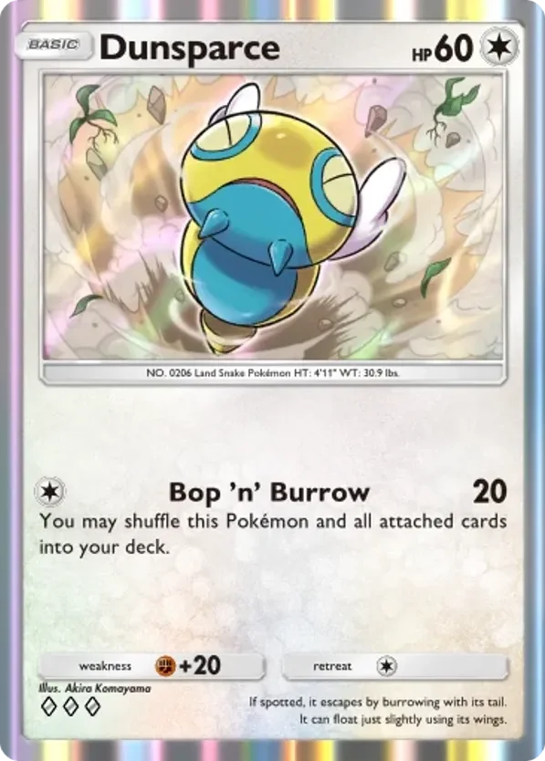Dunsparce · Pulsing Aura