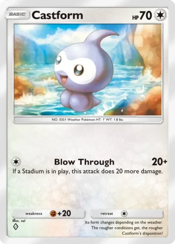 Castform · Pulsing Aura