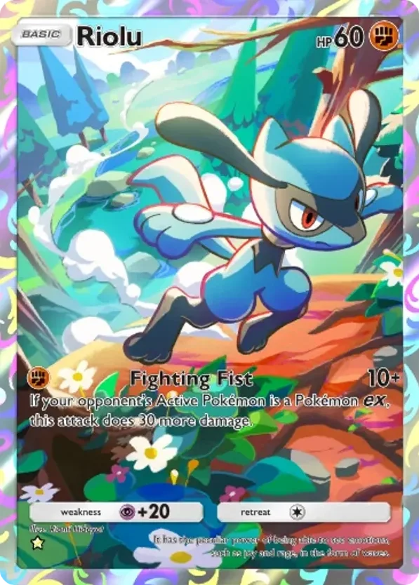 Riolu · Pulsing Aura