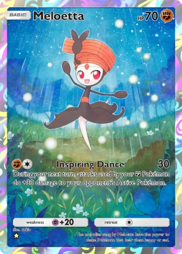 Meloetta · Pulsing Aura