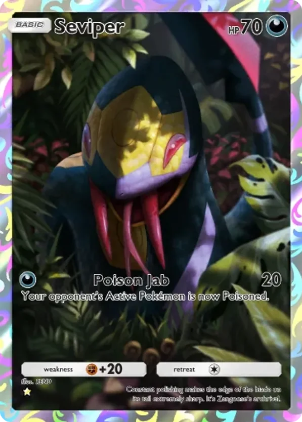 Seviper · Pulsing Aura