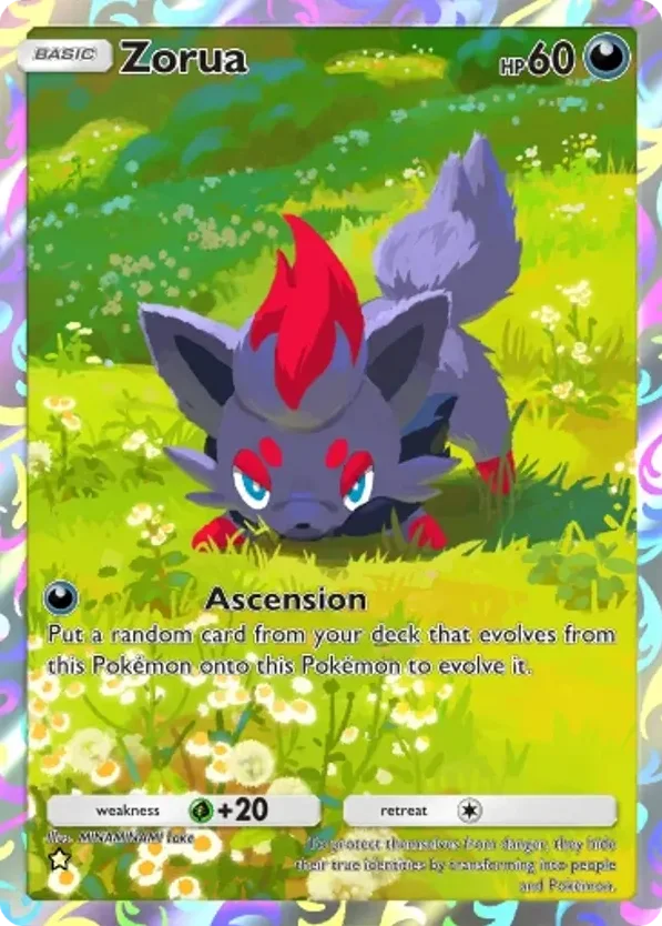 Zorua · Pulsing Aura