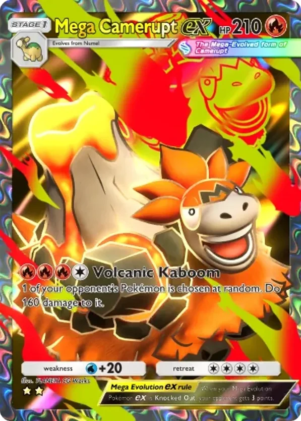 Mega Camerupt ex · Pulsing Aura