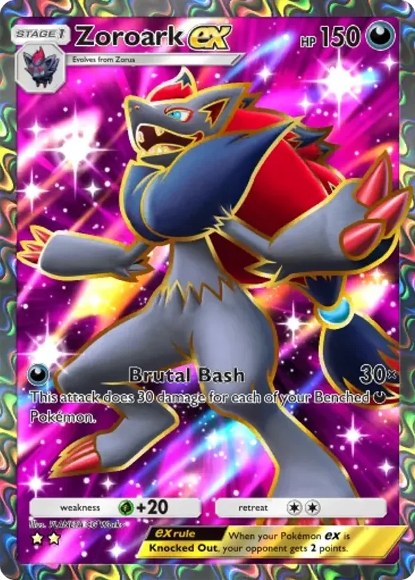 Zoroark ex · Pulsing Aura
