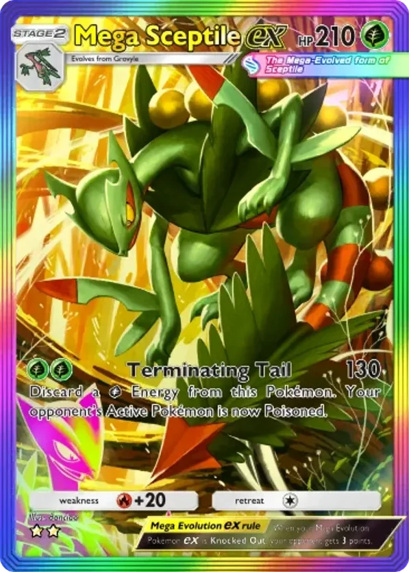 Mega Sceptile ex · Pulsing Aura