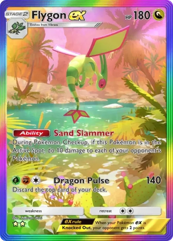Flygon ex · Pulsing Aura