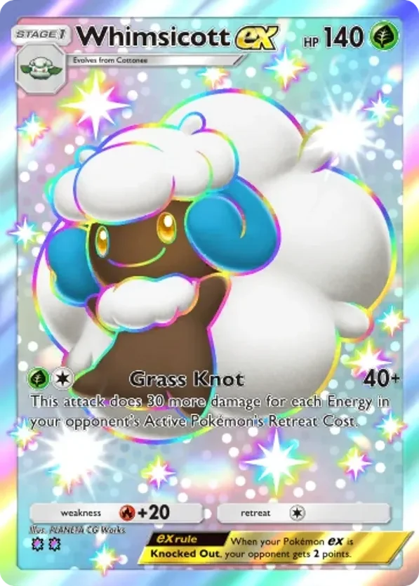 Whimsicott ex · Pulsing Aura