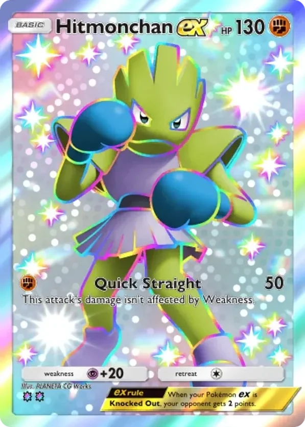 Hitmonchan ex · Pulsing Aura