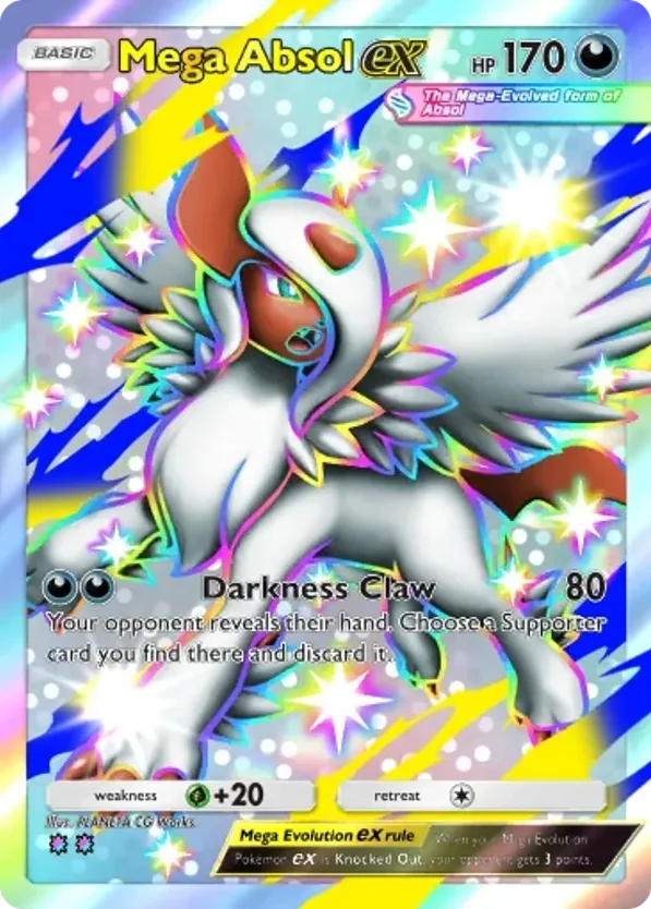 Mega Absol ex · Pulsing Aura