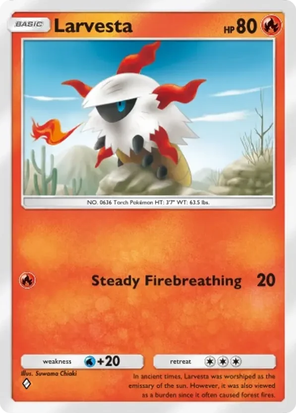 Larvesta · Pulsing Aura