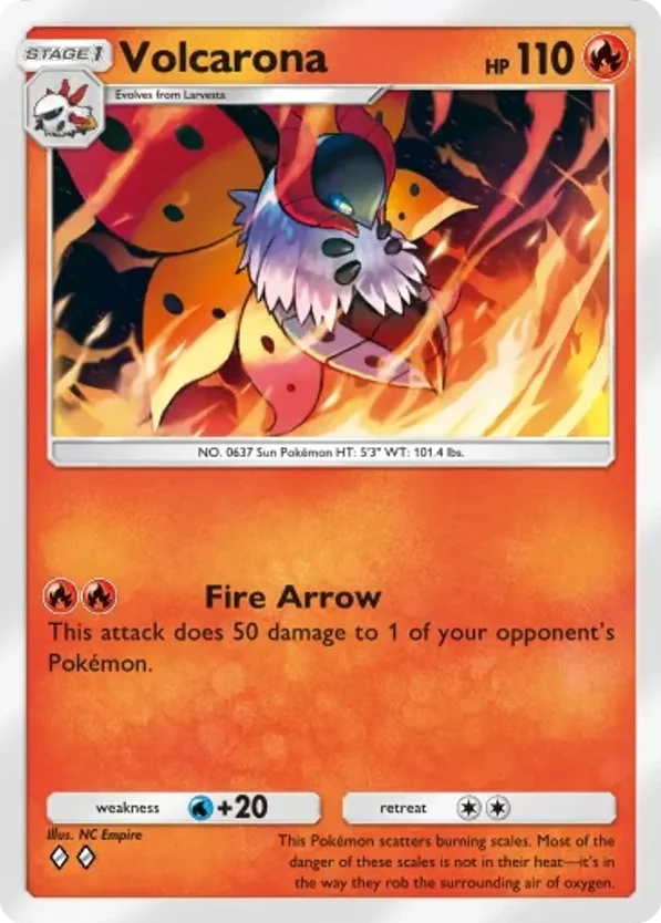 Volcarona · Pulsing Aura