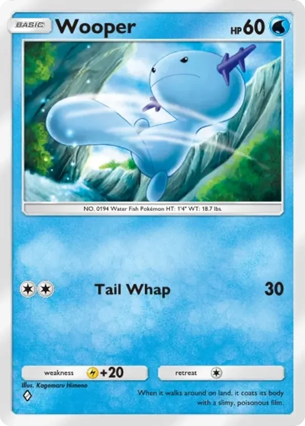 Wooper · Pulsing Aura