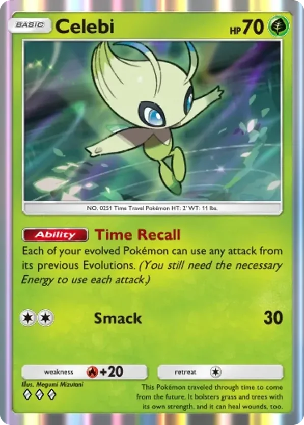 Celebi · Pulsing Aura