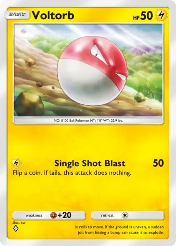 Voltorb · Pulsing Aura