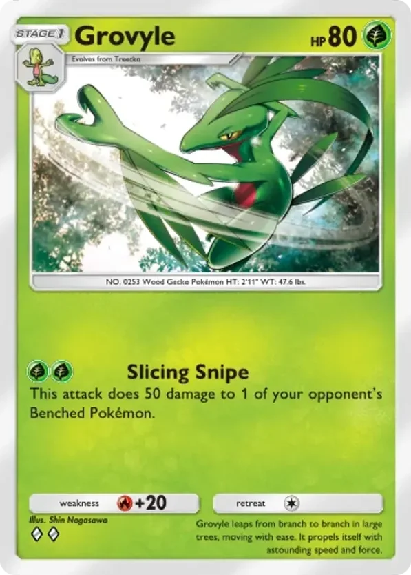 Grovyle · Pulsing Aura