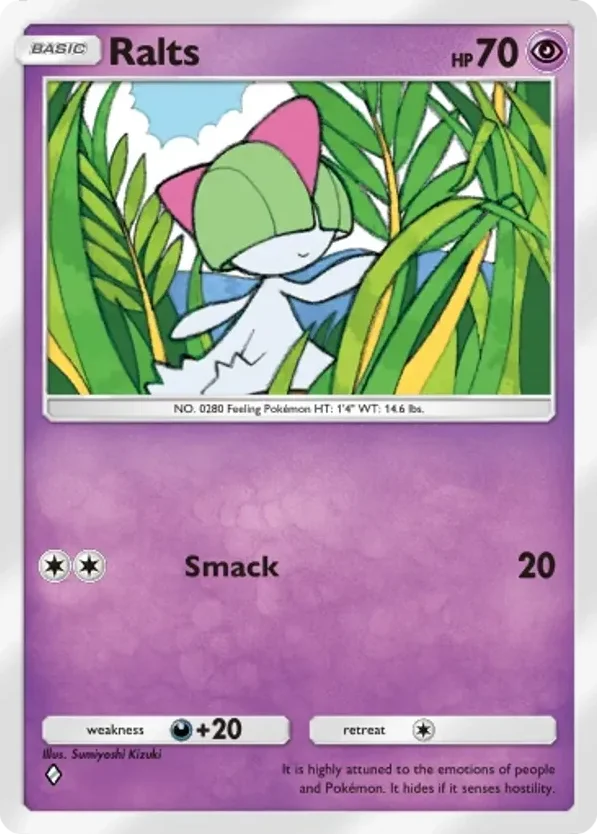 Ralts · Pulsing Aura