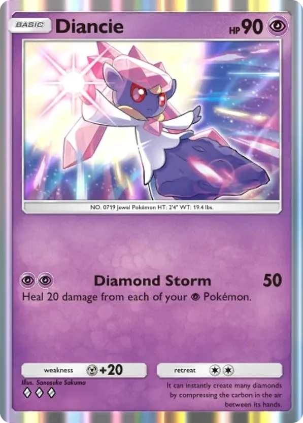 Diancie · Pulsing Aura