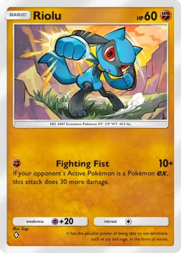 Riolu · Pulsing Aura