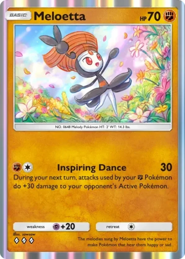 Meloetta · Pulsing Aura