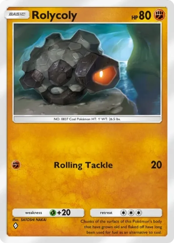 Rolycoly · Pulsing Aura
