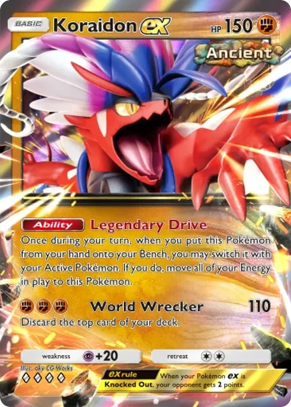 Koraidon ex · Paradox Drive