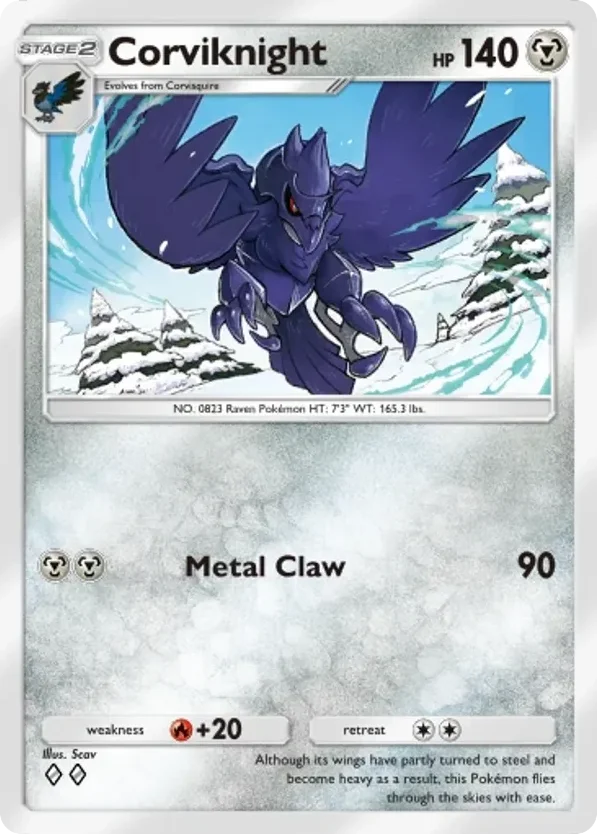 Corviknight · Paradox Drive