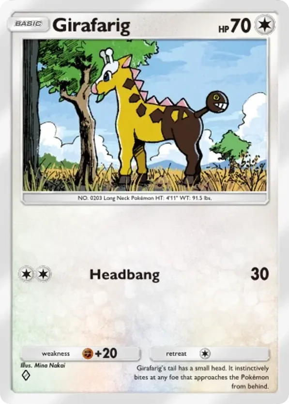 Girafarig · Paradox Drive