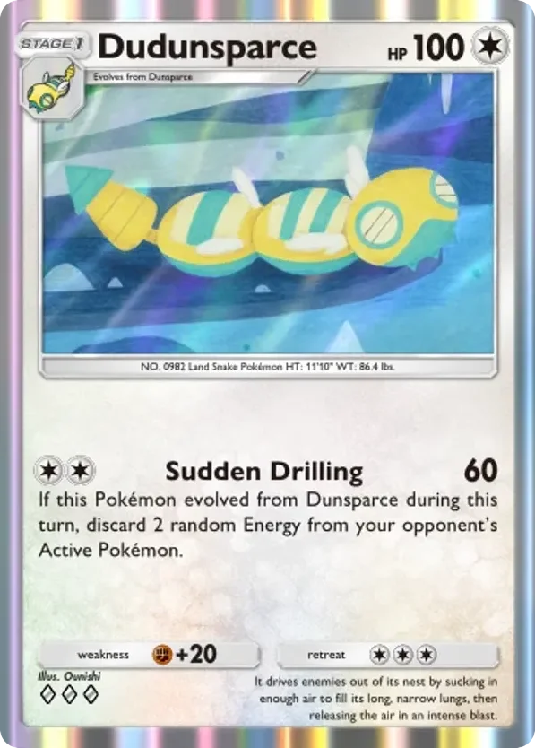 Dudunsparce · Paradox Drive