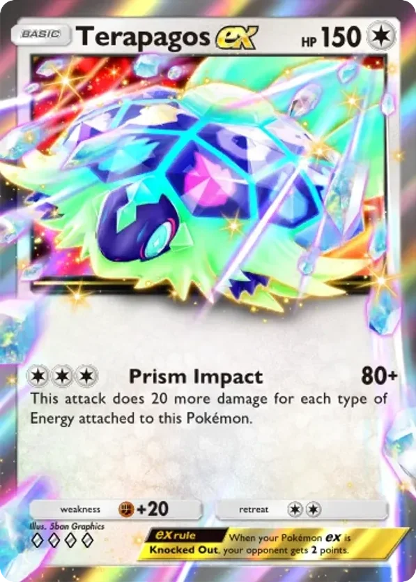 Terapagos ex · Paradox Drive