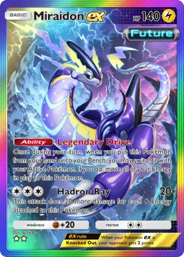 Miraidon ex · Paradox Drive