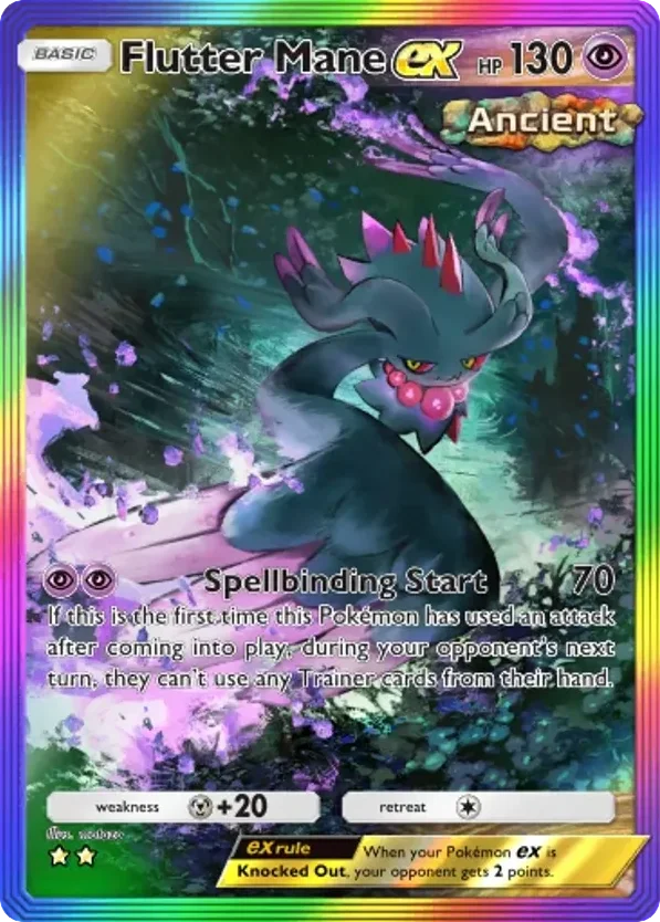 Flutter Mane ex · Paradox Drive