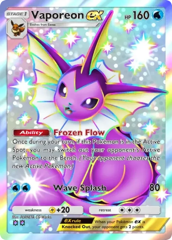 Vaporeon ex · Everyday Wonders