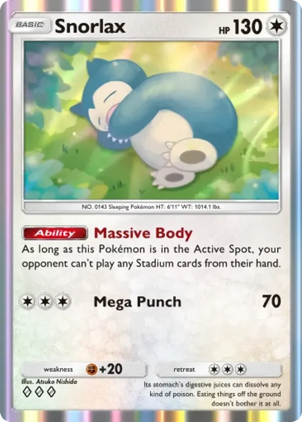 Snorlax · Everyday Wonders