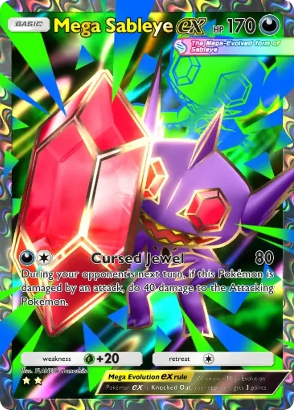 Mega Sableye ex · Everyday Wonders