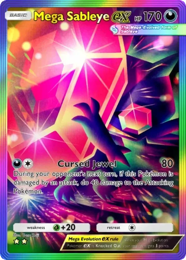 Mega Sableye ex · Everyday Wonders