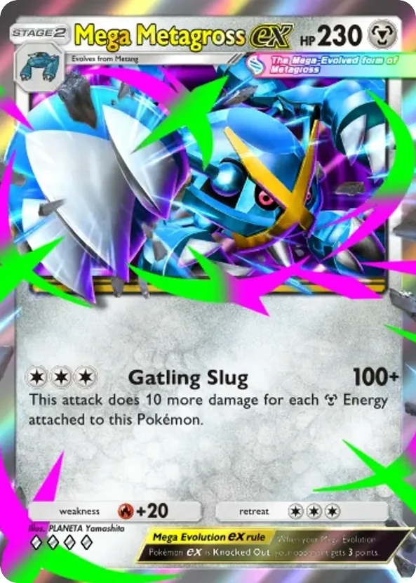 Mega Metagross ex · Ruler of the Skies