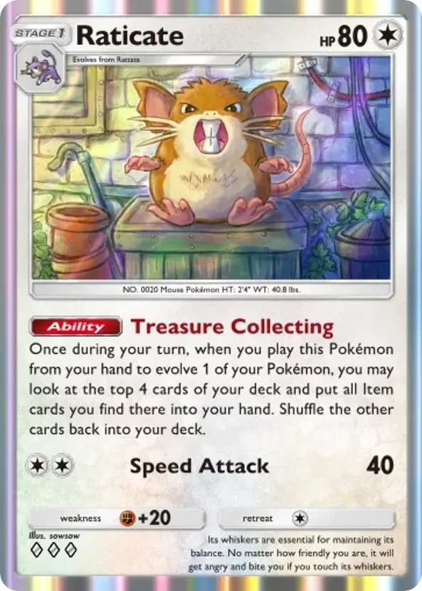 Raticate · Ruler of the Skies