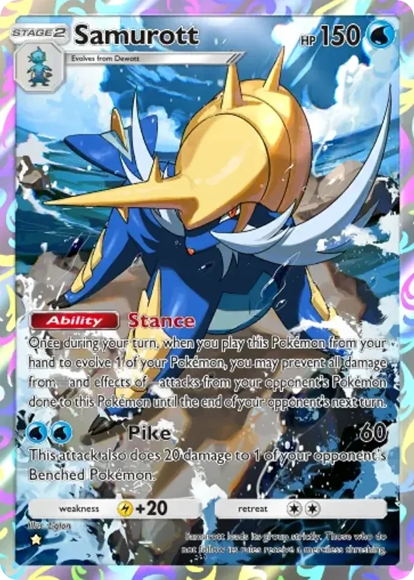 Samurott · Ruler of the Skies