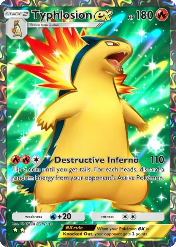 Typhlosion ex · Ruler of the Skies