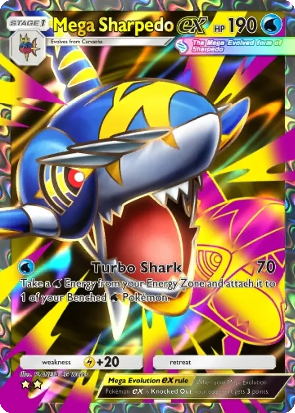 Mega Sharpedo ex · Ruler of the Skies