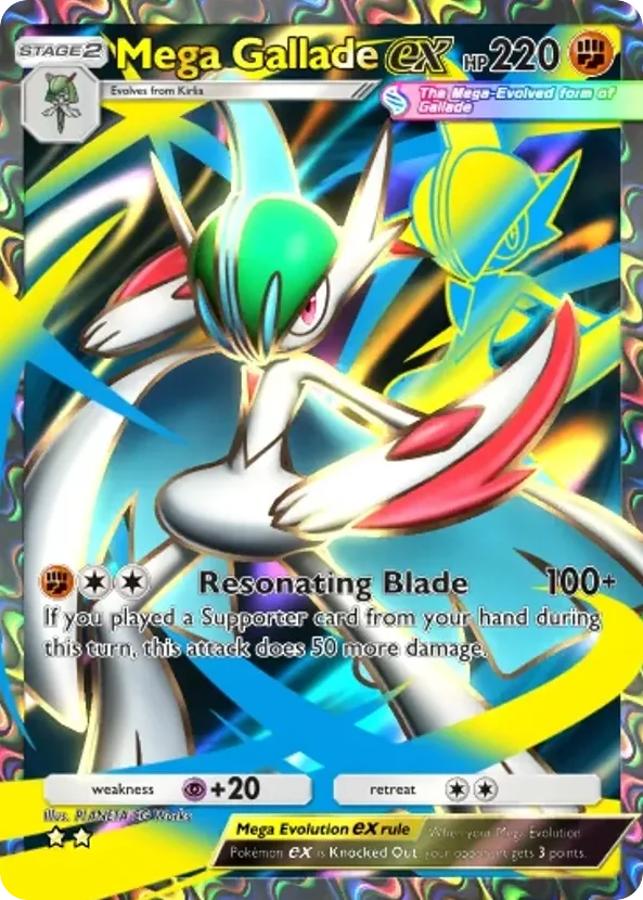 Mega Gallade ex · Ruler of the Skies