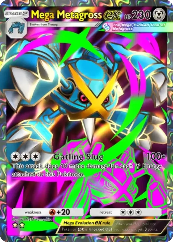 Mega Metagross ex · Ruler of the Skies